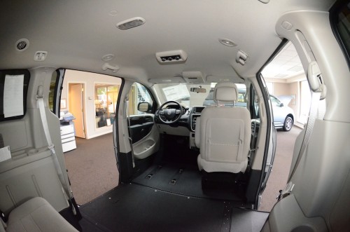 2012 Dodge Grand Caravan Inside Front Left Veiw View
