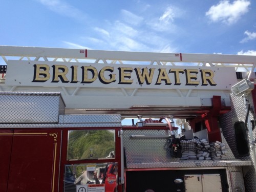 Bridgewater touch a truck firetruck