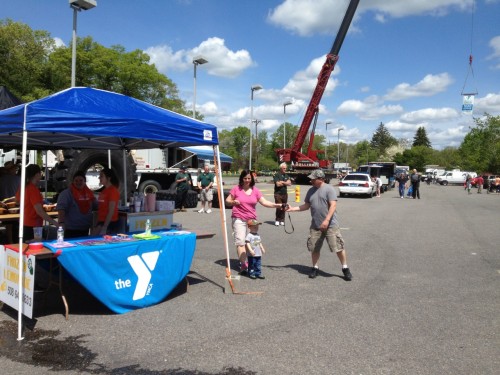 YMCA and Sullivan Tire Touch a truck event
