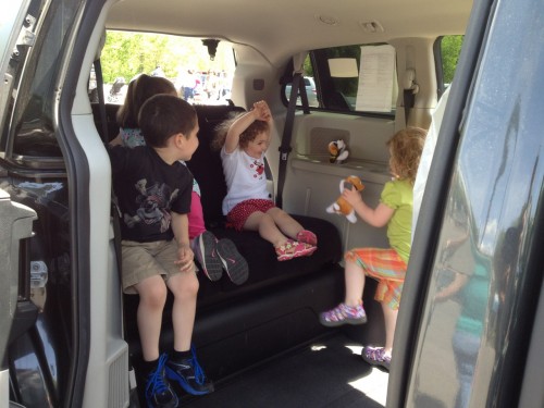 sullivan tire tuch a truck event kids in a wheelchair van