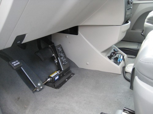 2012 VW Van Left Foot Gas Pedal