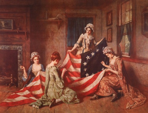 Betsy Ross Sewing Flag VMi New England Mobility Center
