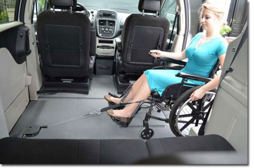 Power Pull Ramp Assistant For Wheelchair Van Ramps