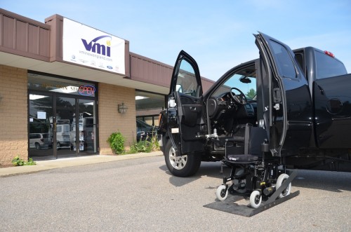 Wheelchair Accessible Pick-Up Truck