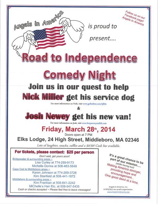 Road To Independence Comedy Night