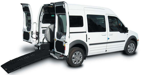 ford transit connect wheelchair van at Automotive Innovations www.bridgewatermobility.com