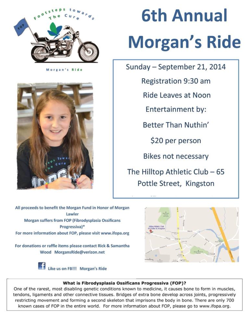 6th Annual Morgan's Ride