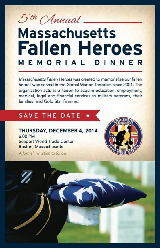 5th Annual Massachusetts Fallen Heroes Memorial Dinner