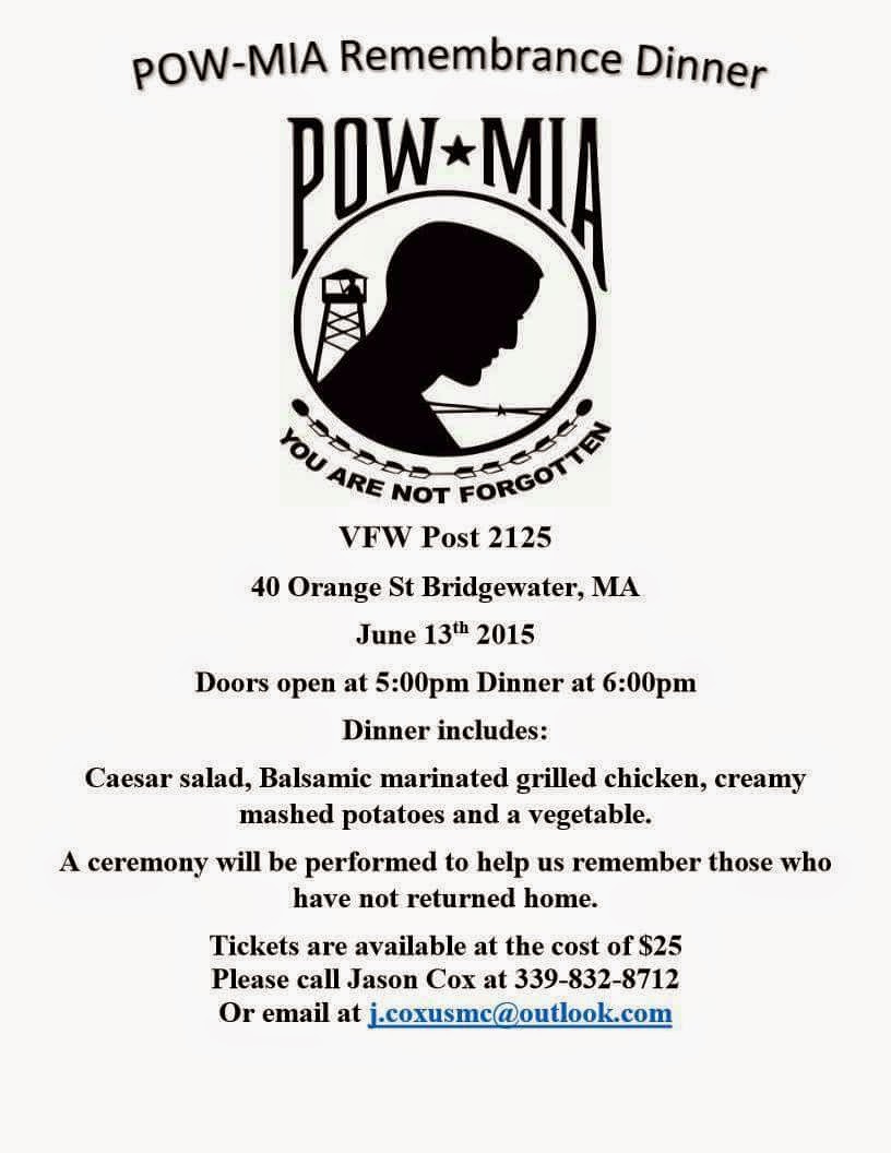Bridgewater's POW Remembrance Dinner