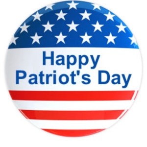 Happy Patriot's Day 2015