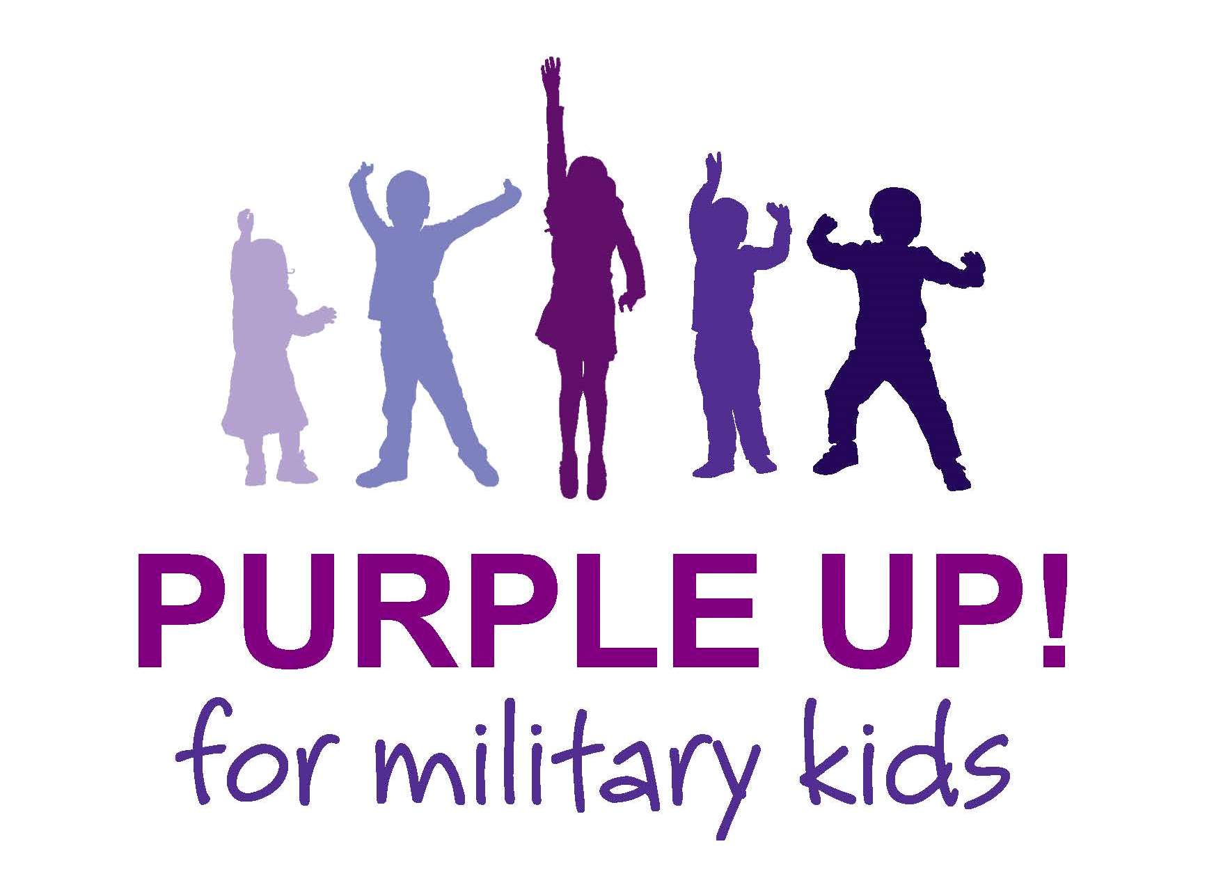 Purple Up For Military Kids!
