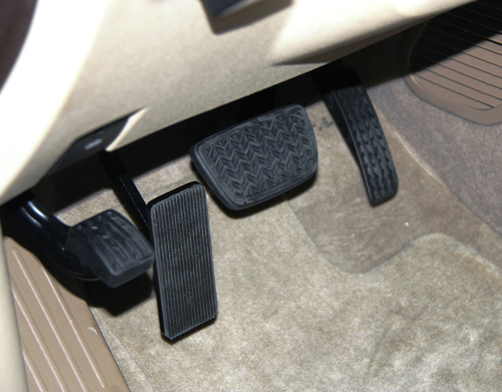 Left Foot Accelerator with Electronic AutoLock